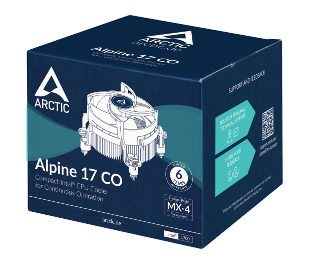 ARCTIC Alpine 17 CO 92mm ACALP00041A - 1353179 - zdjęcie 6